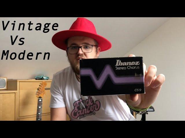 Vintage Chorus Vs Modern Chorus | 1980s Ibanez CS9 Vs Marshall Supervibe