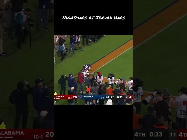Alabama vs. Auburn #touchdown