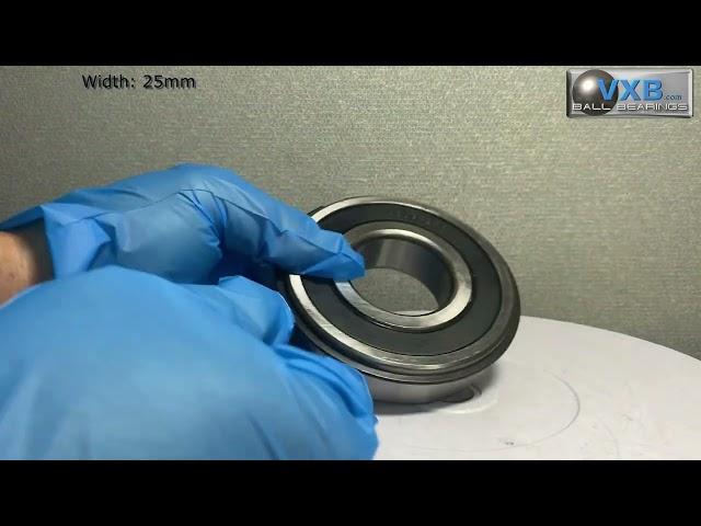 6309-2RSNR Heavy Duty 45mm Bore Ball Bearing with a Snap Ring ID 45mm OD 100mm and 25mm Wide