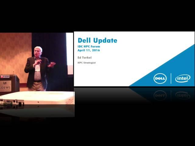 Dell Update at the HPC User Forum