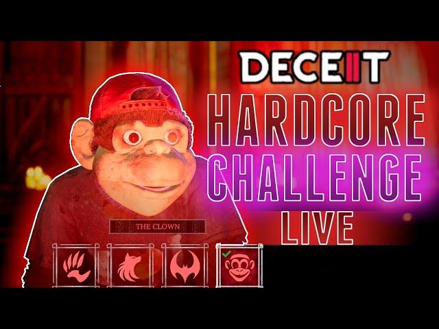 The Deceit 2 HARDCORE CHALLENGE LIVE!!! Part 1.