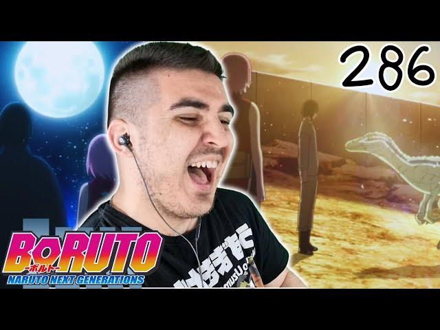 SASUKE CUCKS SAKURA WITH A DINOSAUR LOL BORUTO EPISODE 286 REACTION!!!