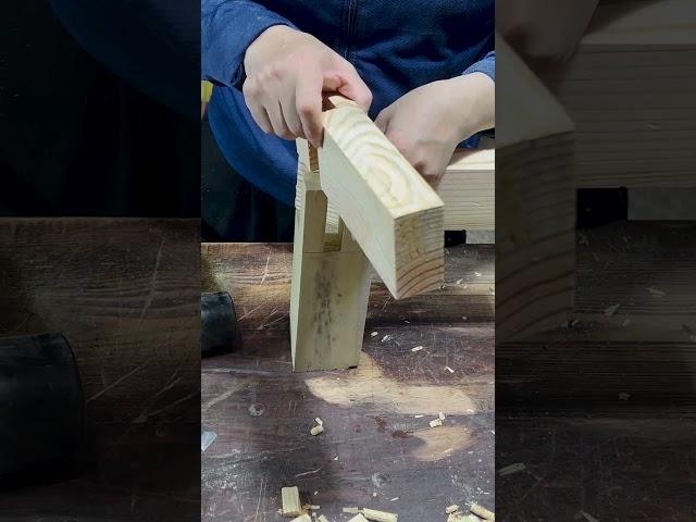 Amazing Japanese wooden joints with 4 corners - Exploring the Art of Handcrafted Woodworking