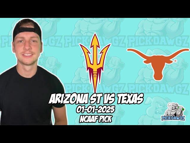 Arizona State vs Texas 1/1/25 College Football Picks & Predictions | Peach Bowl