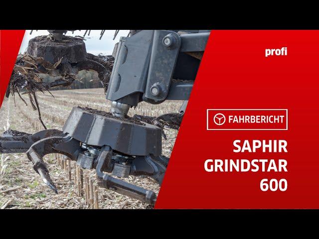 Rotationsschleifer Saphir Grindstar 600 | profi #Fahrbericht