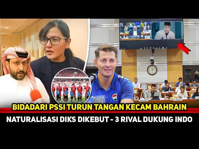 INI BARU WAKETUM PSSI! Ratu Tisha bungkam permintaan Bahrain dengan satu kalimat~Kevin Diks dikebut