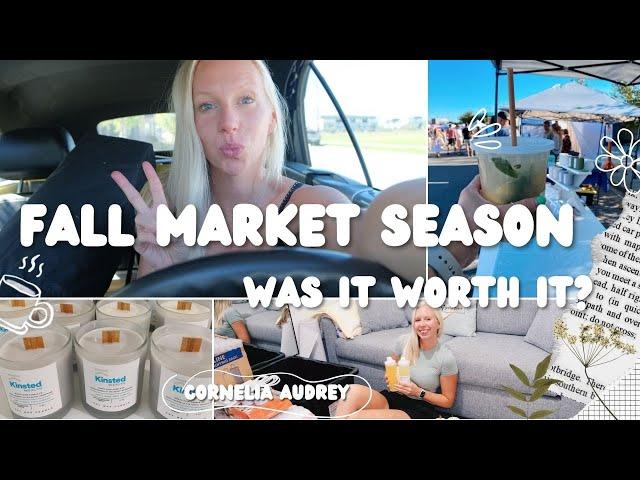 Fall Market Season // Has it been WORTH IT? // Calgary Inglewood Night Market