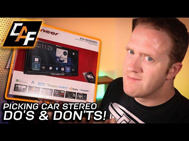 DO's & DON'Ts - Picking a Car Audio Radio Head Unit