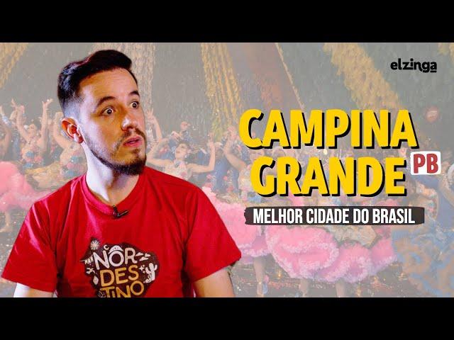 Why is CAMPINA GRANDE PB the BEST CITY IN BRAZIL?