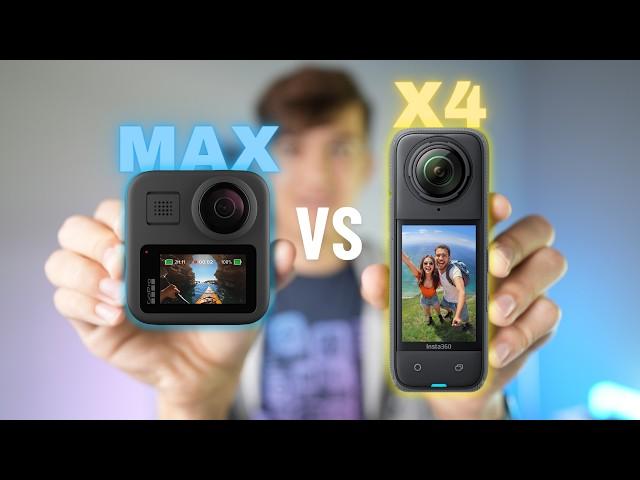 ULTIMATE 360° Camera Showdown!! | GoPro MAX vs Insta360 X4