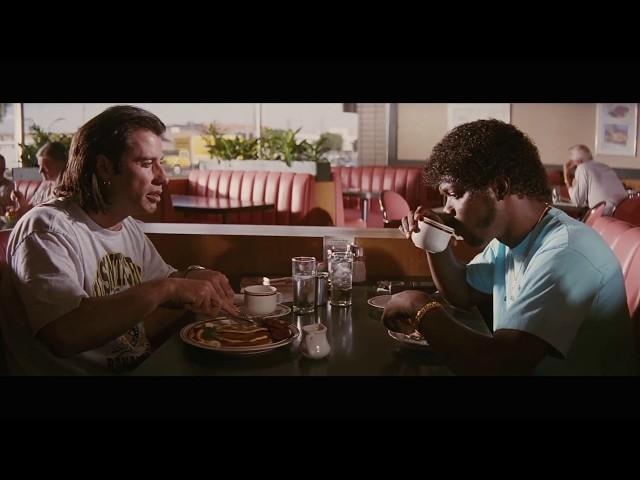 BEST SCENE - Pulp Fiction - Jules Moment of Clarity