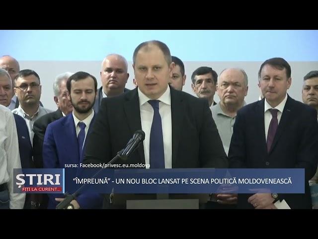 ”Împreună” - un bloc politic lansat în Republica Moldova. Care partide politice l-au constituit?