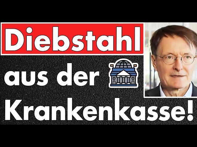 Beitragsschock der Krankenkassen! Lauterbach lügt sich alles schön. Bürgergeld plündert Krankenkasse