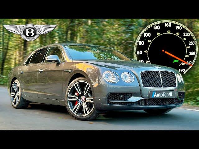 Bentley Flying Spur V8 // 310KMH REVIEW on AUTOBAHN