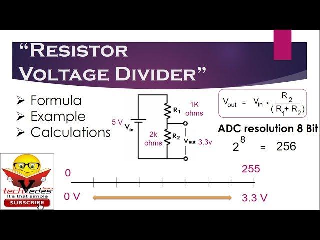 Resistor Voltage Divider | Voltage Divider Measurement