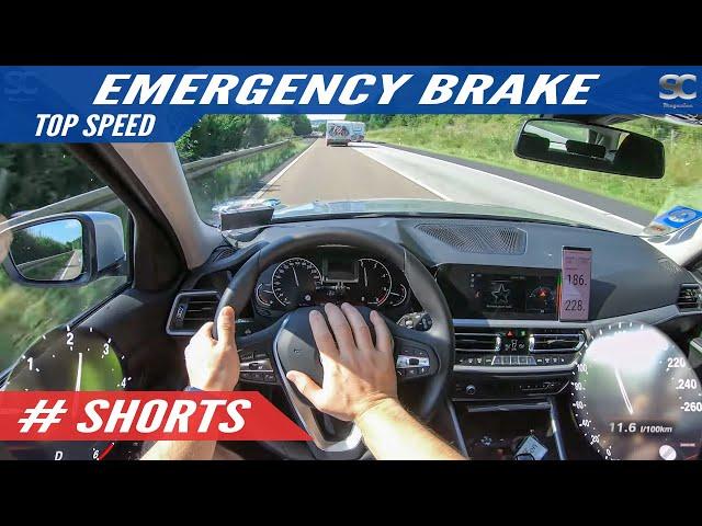 EMERGENCY Brake on the Autobahn