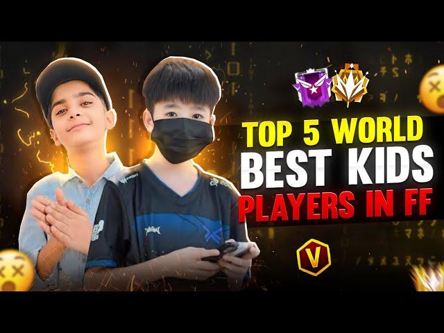 Top 5 Most Dangerous Kids Players in Free Fire - Gaming with Raahim