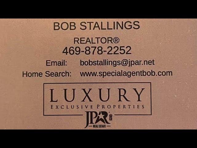 Bob Stallings with JPAR Luxury Exclusive Properties shows us 107 N Craig Road in Prosper