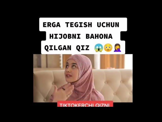 Erga Tegish Uchun Hijobni Niqob Qilgan Qiz... (ahli_islom_uz manba)