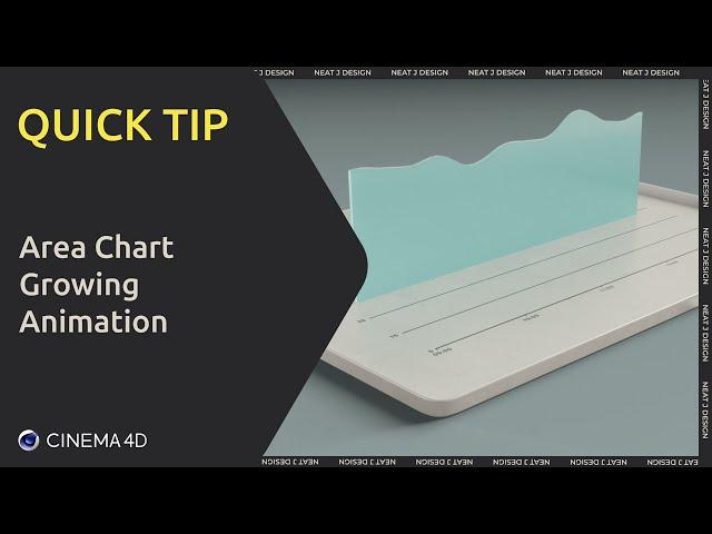 Area Chart Growing Animation Cinema 4D Quick Tip