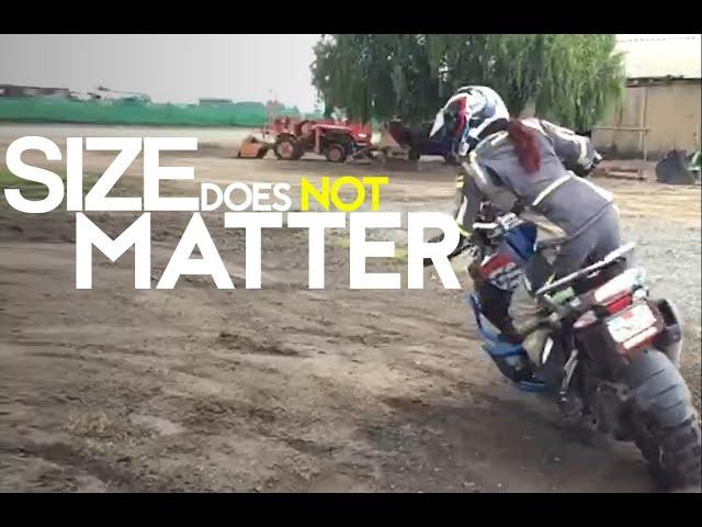 Pint-Sized Rider Jocelin Snow Taming a Big-Bore GS Is Proof Size Doesn't Matter