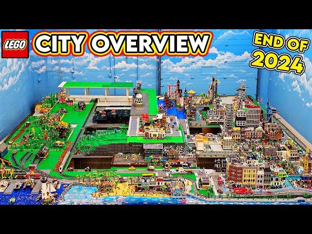 LEGO CITY FULL OVERVIEW | End of 2024 Studio Tour