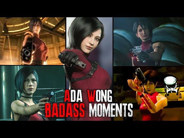 EVOLUTION OF ADA WONG's BADASS MOMENTS (1998 - 2023) in RESIDENT EVIL GAMES