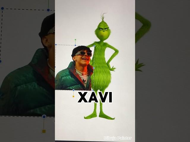 Transformando al Grinch en Xavi #ladiabla #xavi #grinch