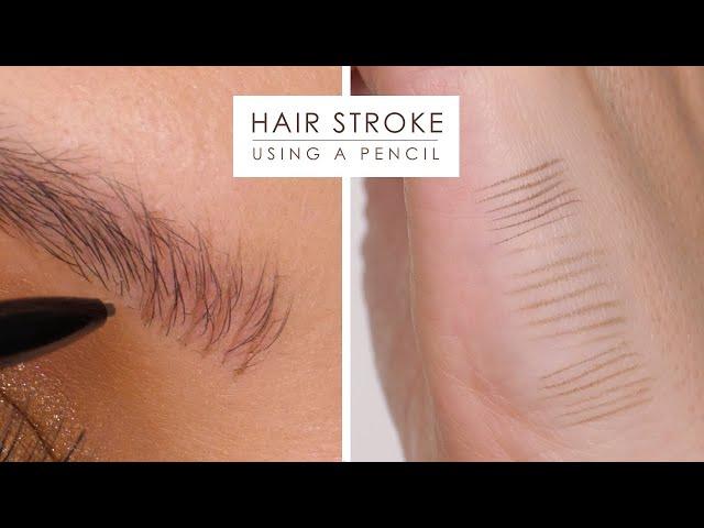 SOFT Hair-stroke Brows Using A Pencil | Shonagh Scott