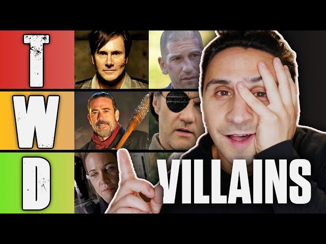 The Walking Dead Villains RANKED (Seasons 1-11 Tier List)