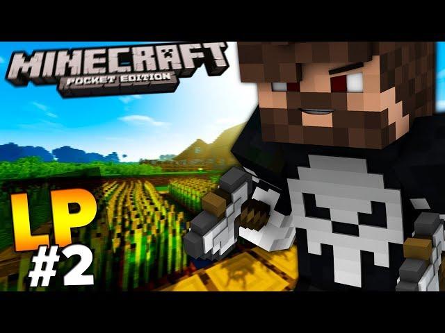 Атома УБИЛ ГРАВИЙ, Когда СТРИМ, Выживание в САВАННЕ - Lp #2 Minecraft PE 1.2.X