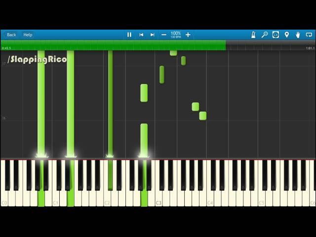 Hamelin, Nokia Ringtone Waltz (Valse Irritation) - Piano - Synthesia