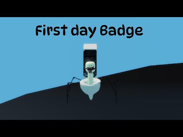 Roblox Ultimate Toilet RP 2 How to get First Day Badge