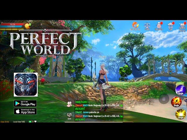 Perfect World Ascend Gameplay - Portrait and Landscape