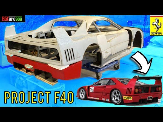 Ferrari F40 DIY Garage Project - Building a F40 LM Cheap for Sub £100k ?