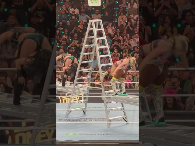 Alexa Bliss and Roxanne Perez DESTROY!!! #wwe #wrestling