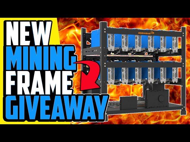 This 12 GPU Crypto Mining Frame Could be Yours!