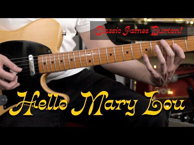 Hello Mary Lou - Classic country/rockabilly from James Burton