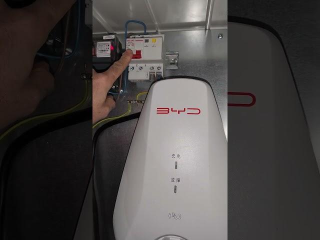 Зарядное устройство BYD. Перевод в режим работы без карты.  Switching without NFC card BYD charger