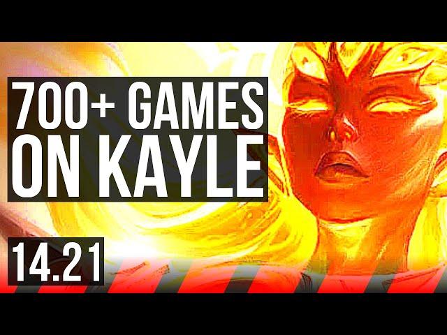 KAYLE vs DR. MUNDO (TOP) | 700+ games, 44k DMG | EUW Diamond | 14.21