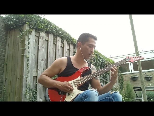 Garden Session Assen - Part 15 - Guitar Jam - Guitar solo - Gitaar Assen Joey Soplantila #guitar #fy