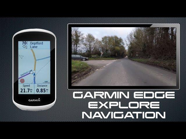 Garmin Edge Explore Navigation & Showcase