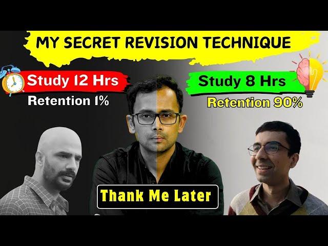 My Revision Strategy For UPSC | Evidence Based Revision Techniques | UPSC Prelims 2025 Strategy