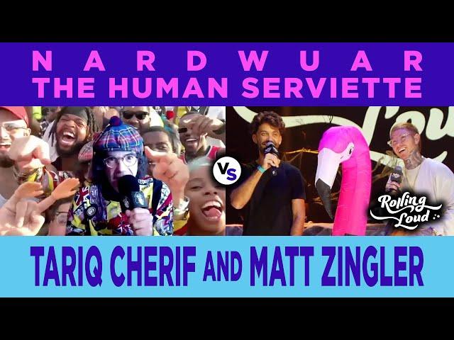 Nardwuar vs. Tariq Cherif & Matt Zingler