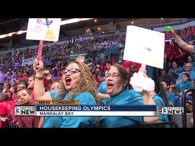 Housekeeping Olympics held at Mandalay Bay