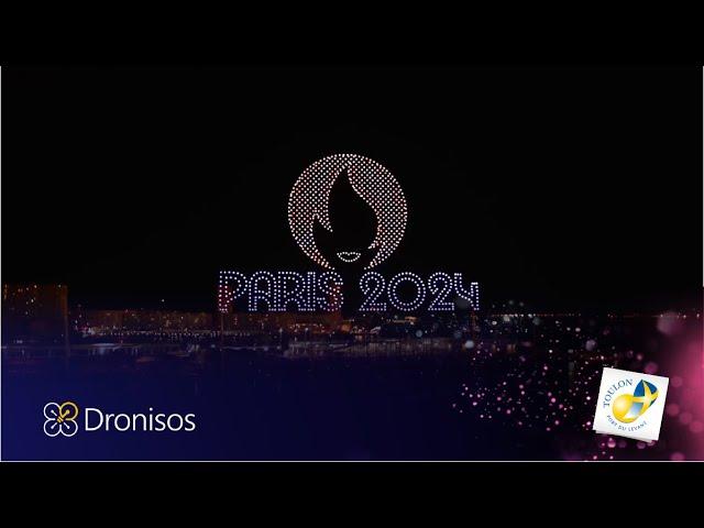 Toulon, Olympic Flame - May 10th, 2024 | DRONISOS