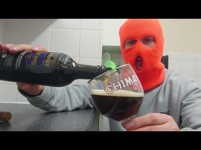 chimay grand reserve calvados 2023 beer review #chimaycalvados #barrelaged #beer #rukusbeer #review