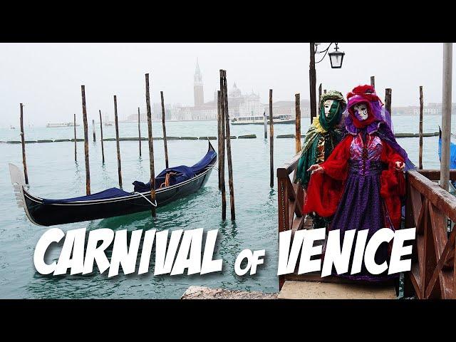 CARNIVAL OF VENICE - Masks and city spots