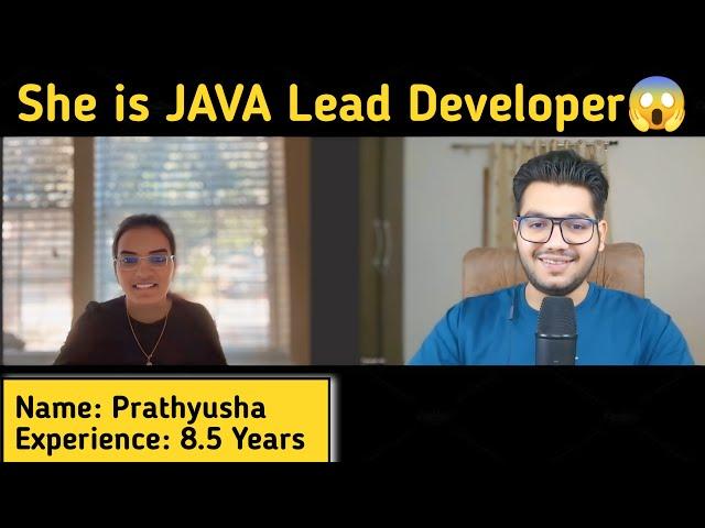 Java Team Lead 8.5 Years Interview Experience