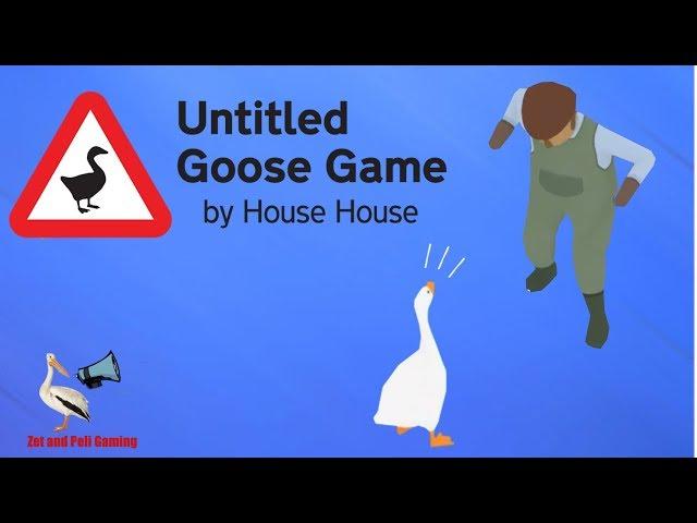 Untiltled Goose Game Gameplay highlights - Can the Groundskeeper Swim?